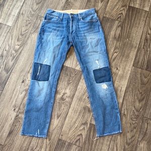 Rag & Bone Patchwork Jeans